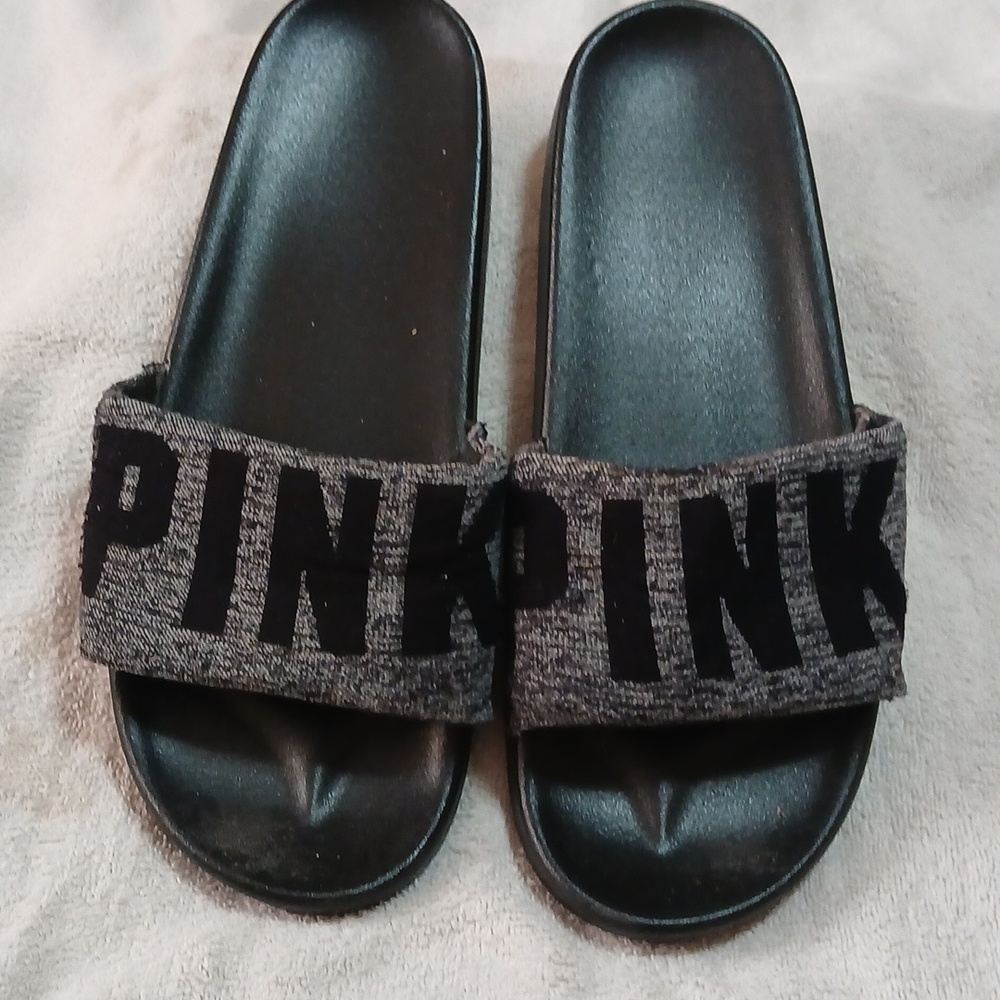 PINK Slides Sandals - Picture 2 of 4